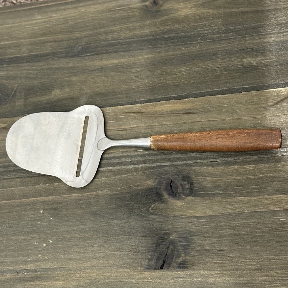 1960's SPAR NORWAY Vintage MID CENTURY‎ MODERN Teak Wood DANISH Cheese Slicer